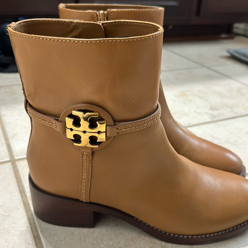 Tory Burch tan boots